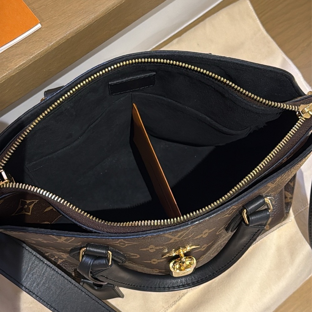Louis Vuitton Flower Zipped Tote PM Monogram Noir Full Set Exceptional Condition - Picture 5 of 16
